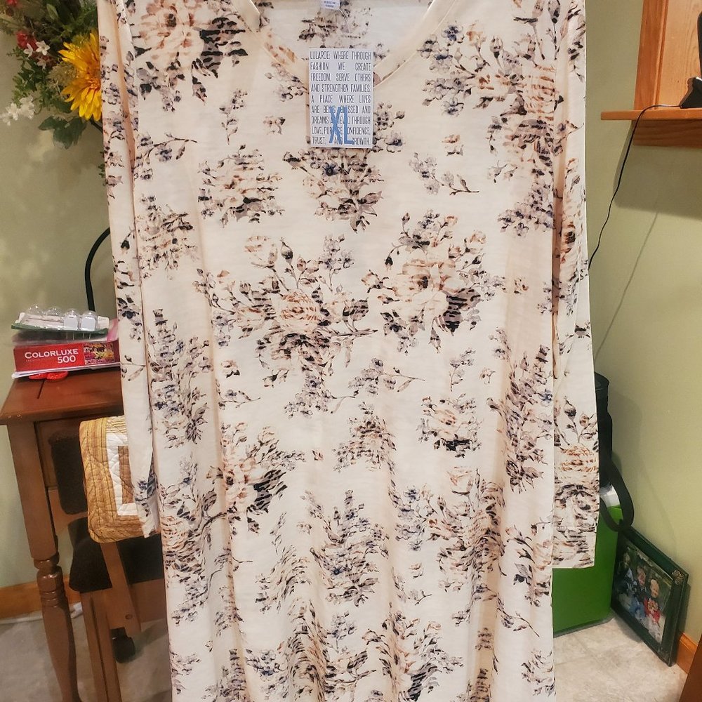 Lularoe Emily Dress XL NWT